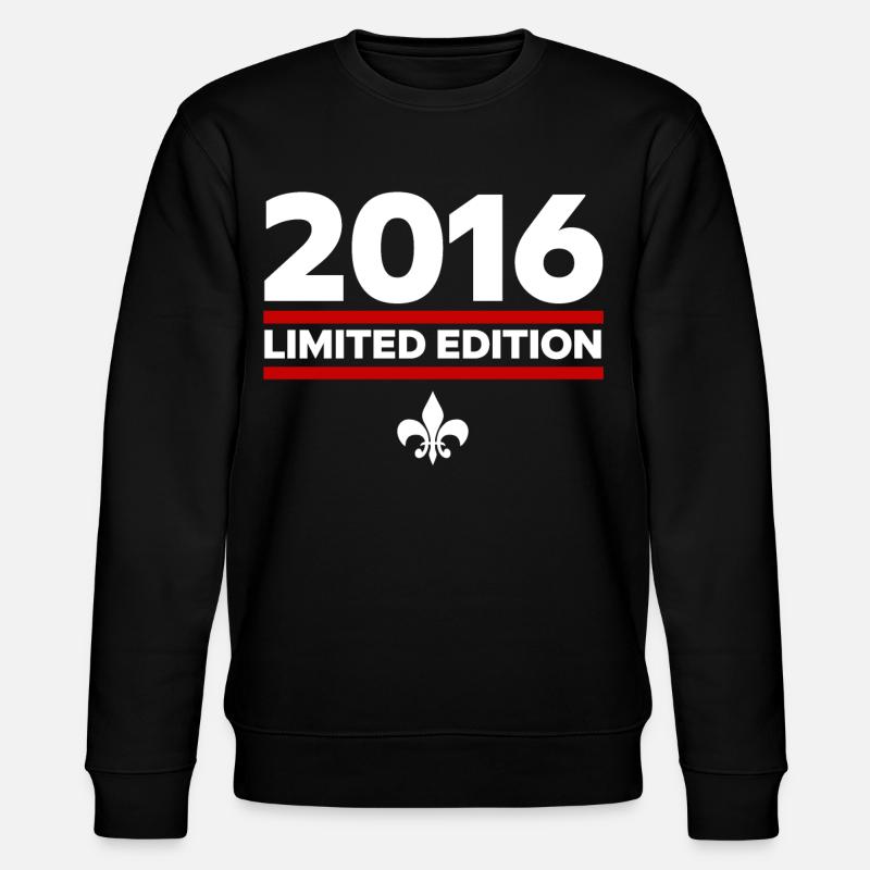 Édition limitée 2016 - Sweat bio CHANGER Stanley/Stella Unisexe - noir