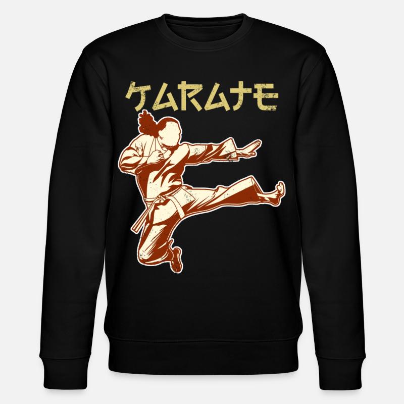 Karateka - Stanley/Stella Unisex Bio-Sweatshirt CHANGER  - Schwarz