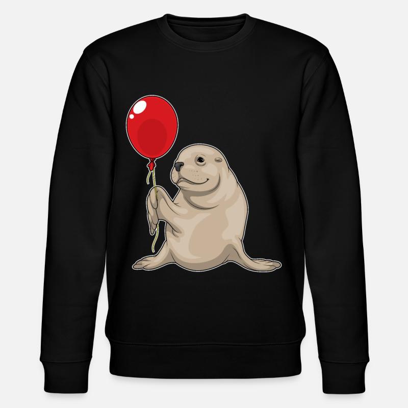 Ballon de phoque - Sweat bio CHANGER Stanley/Stella Unisexe - noir