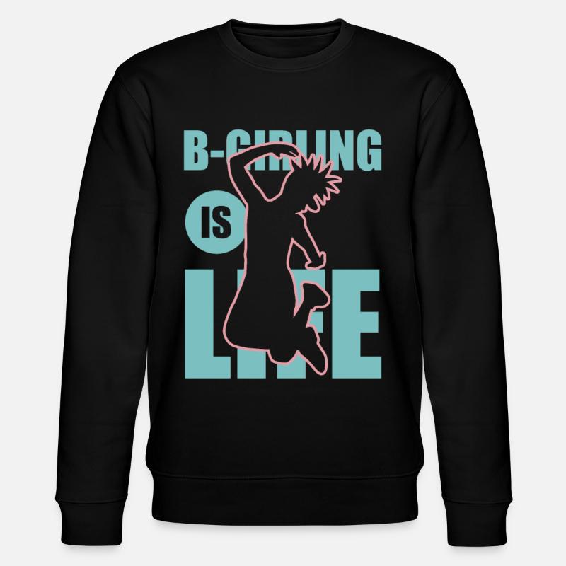 Fille de breakdance - Sweat bio CHANGER Stanley/Stella Unisexe - noir