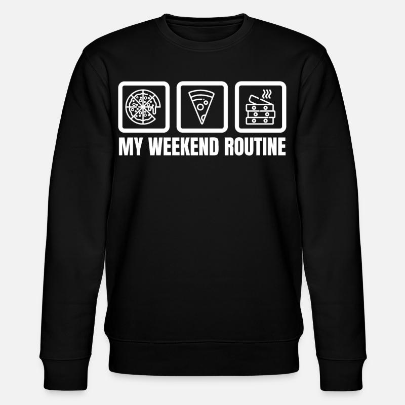 Ma routine du week-end - Sweat bio CHANGER Stanley/Stella Unisexe - noir