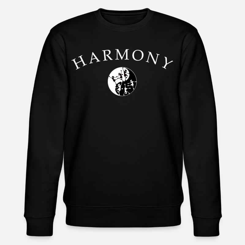 Dancing Ballet Harmony - Stanley/Stella CHANGER Unisex Organic Sweatshirt - black