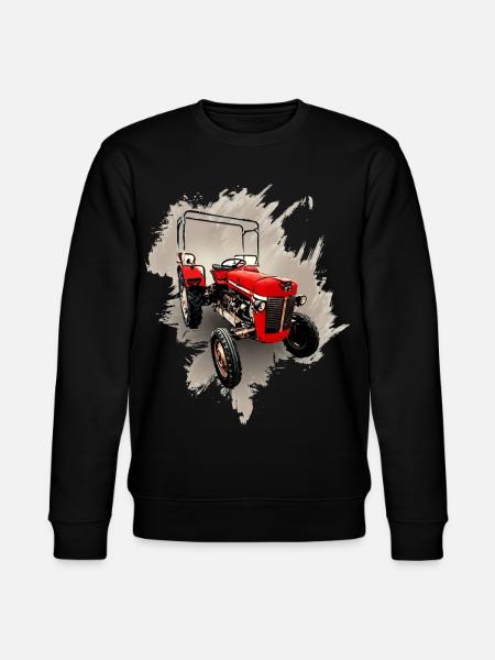 M F 30 Bulldog Tractor - Stanley/Stella CHANGER Unisex Organic Sweatshirt - black