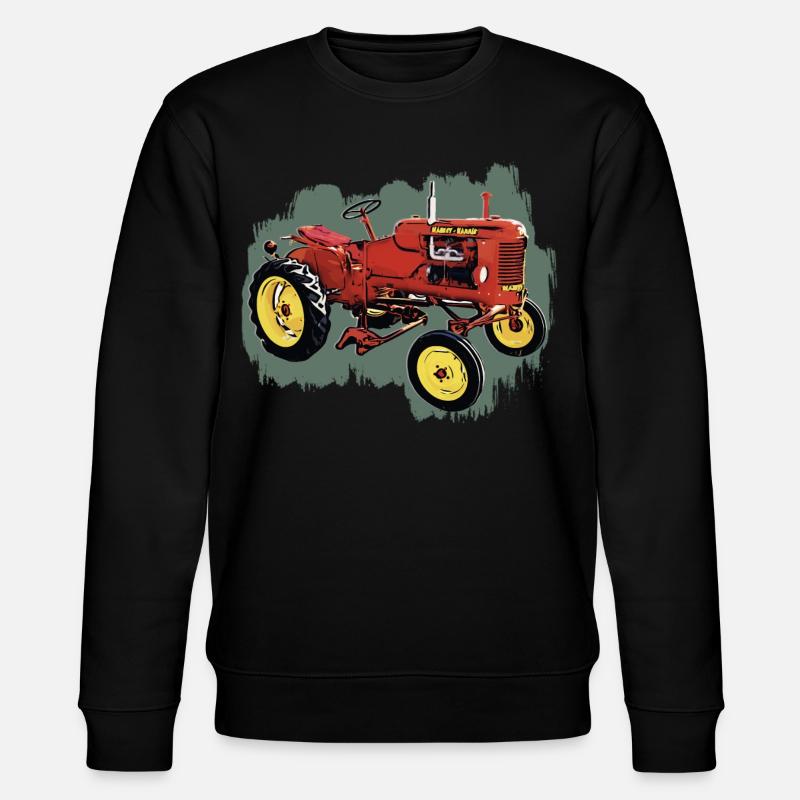 Traktor M H Pony - Stanley/Stella Unisex Bio-Sweatshirt CHANGER  - Schwarz