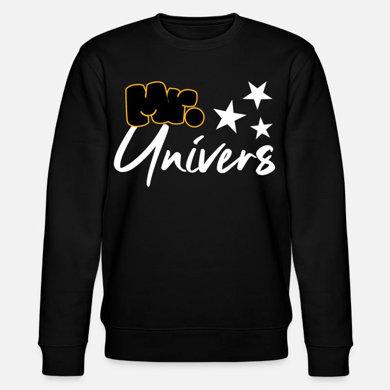 Mr. Universum - Stanley/Stella Unisex Bio-Sweatshirt CHANGER - Schwarz