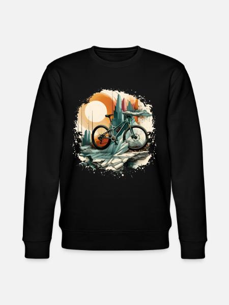 Amateurs de VTT - Sweat bio CHANGER Stanley/Stella Unisexe - noir