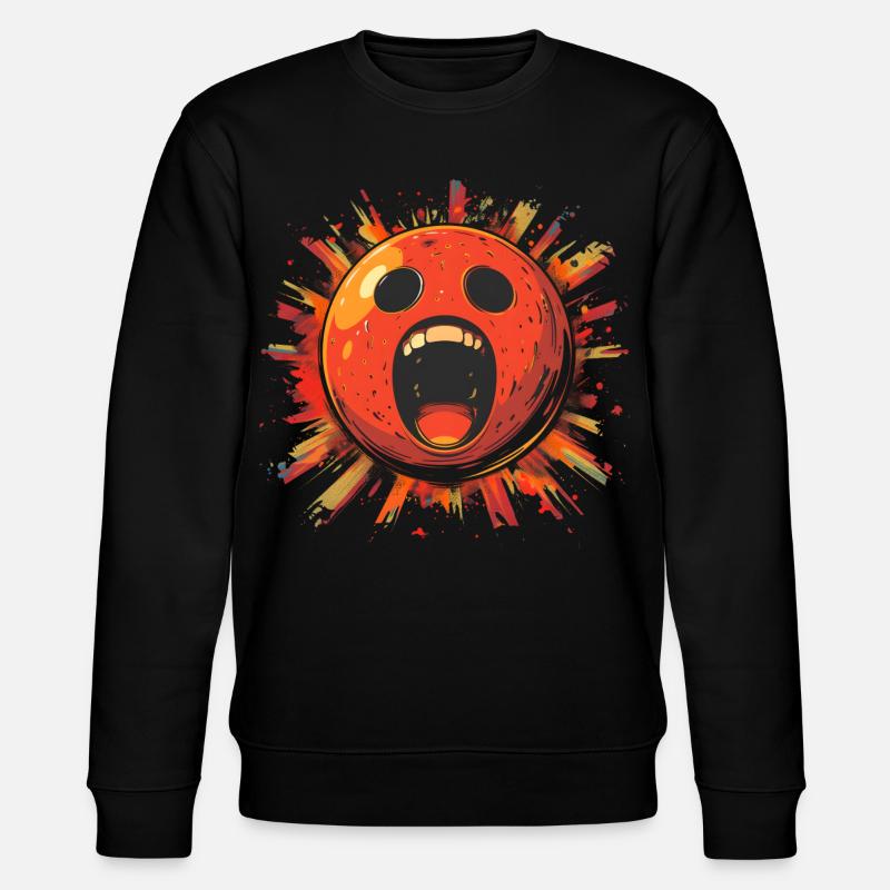 Boule de bowling effrayante - Sweat bio CHANGER Stanley/Stella Unisexe - noir