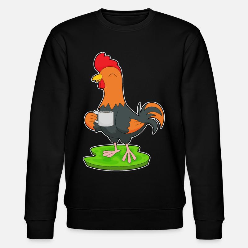 Café Tasse de Coq - Sweat bio CHANGER Stanley/Stella Unisexe - noir