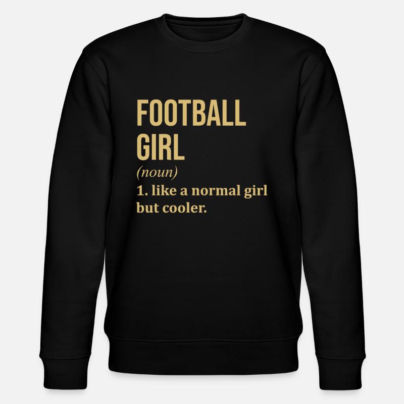 Fußball - Stanley/Stella Unisex Bio-Sweatshirt CHANGER  - Schwarz