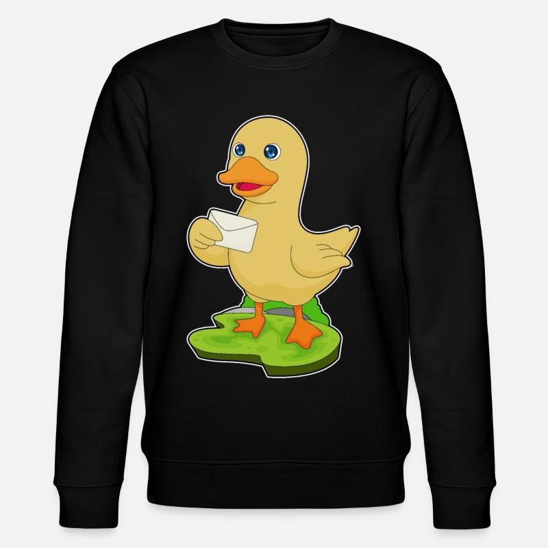 Lettre de canard - Sweat bio CHANGER Stanley/Stella Unisexe - noir
