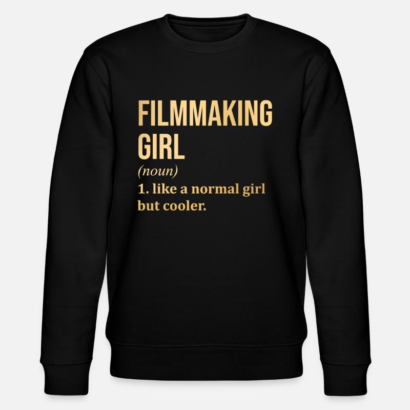 Filmemacher - Stanley/Stella Unisex Bio-Sweatshirt CHANGER  - Schwarz