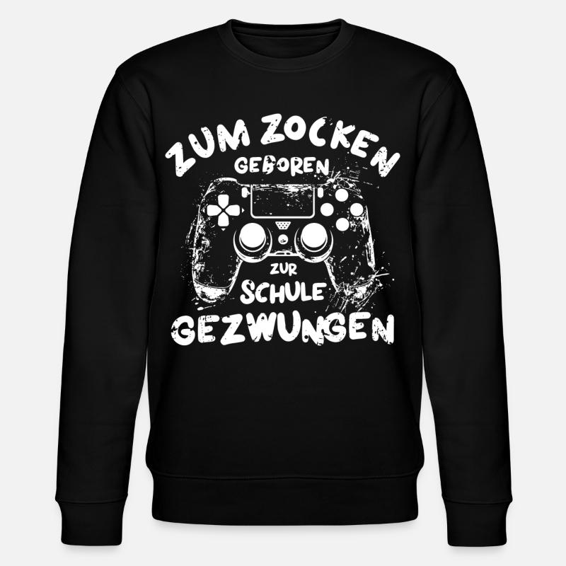 Computerfreak Zocker Gamershirt Hacker - Stanley/Stella Unisex Bio-Sweatshirt CHANGER  - Schwarz