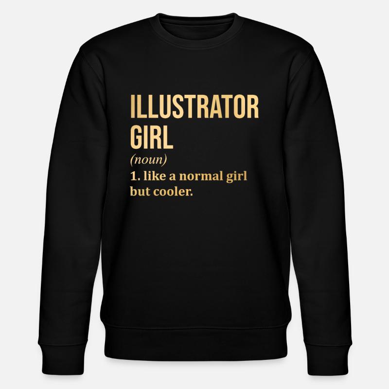 illustrateur - Sweat bio CHANGER Stanley/Stella Unisexe - noir