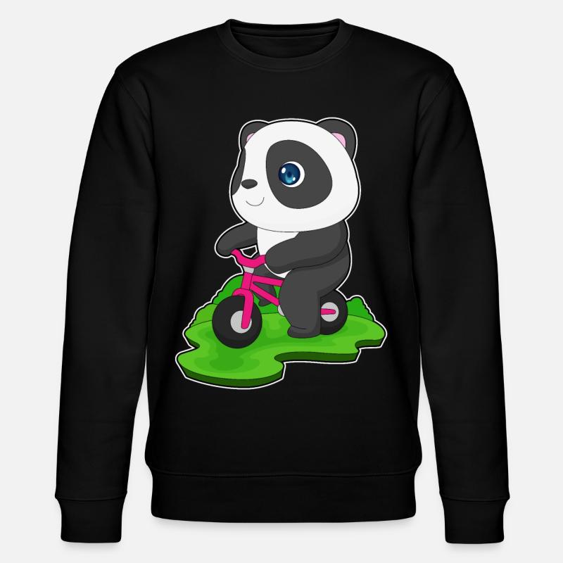 Vélo Panda - Sweat bio CHANGER Stanley/Stella Unisexe - noir