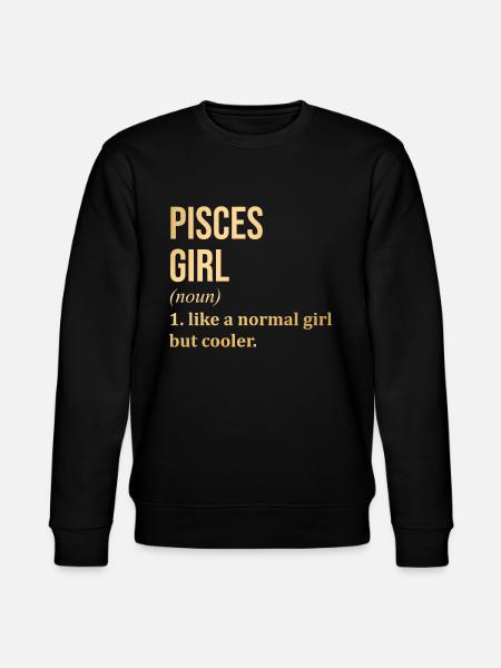 Pisces - Stanley/Stella CHANGER Unisex Organic Sweatshirt - black