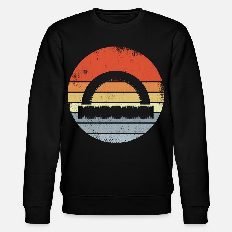 Règle vintage - Sweat bio CHANGER Stanley/Stella Unisexe - noir