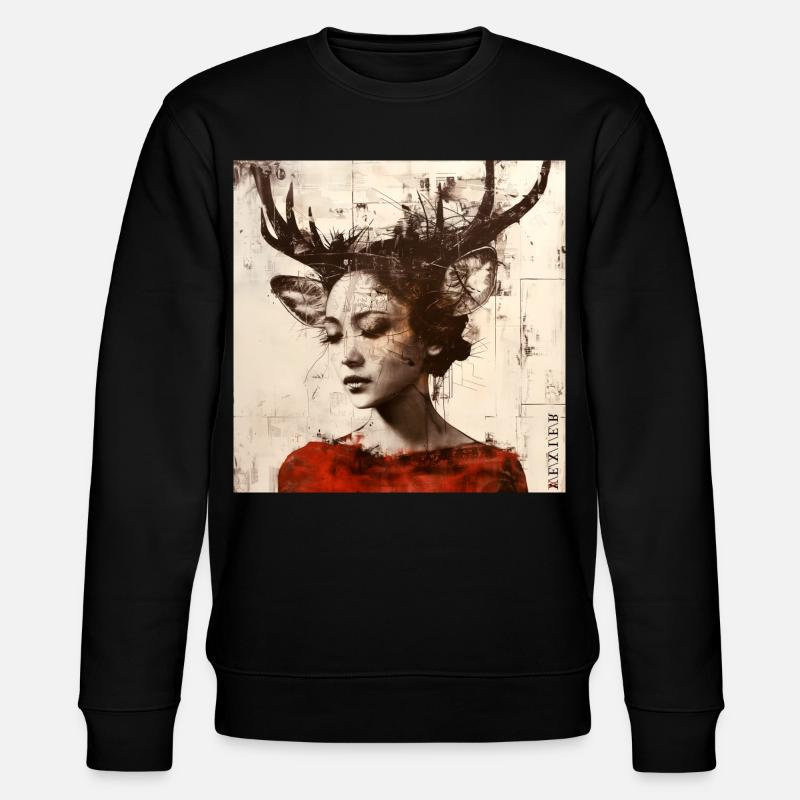 Rêverie - Sweat bio CHANGER Stanley/Stella Unisexe - noir
