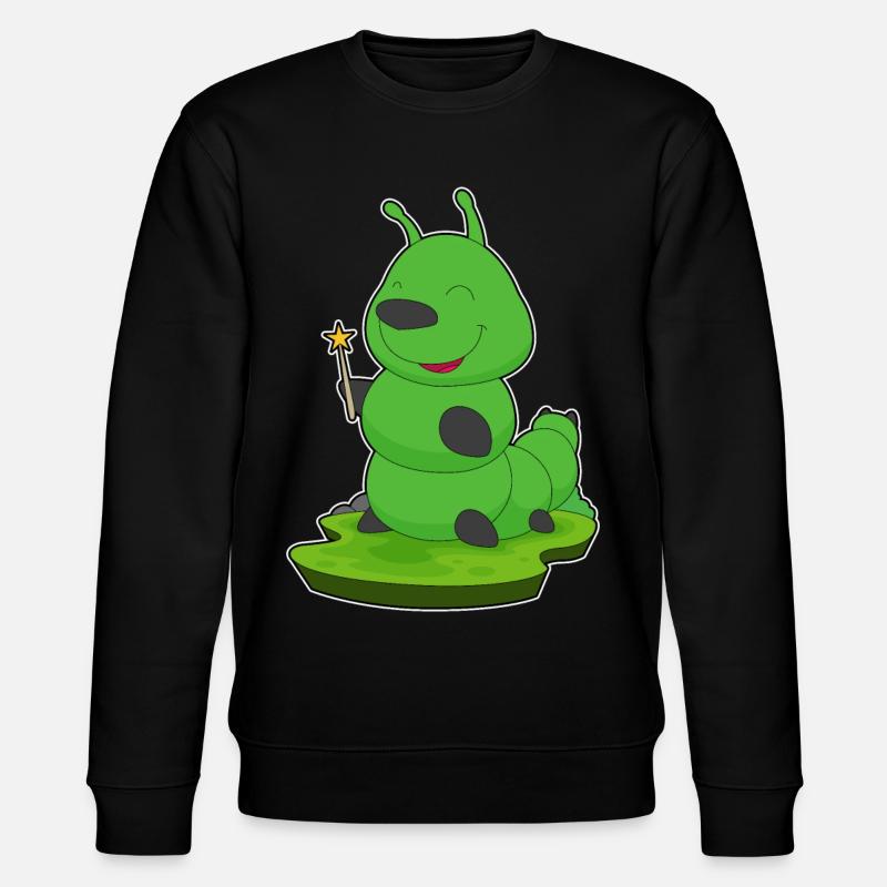 Baguette de magicien Caterpillar - Sweat bio CHANGER Stanley/Stella Unisexe - noir