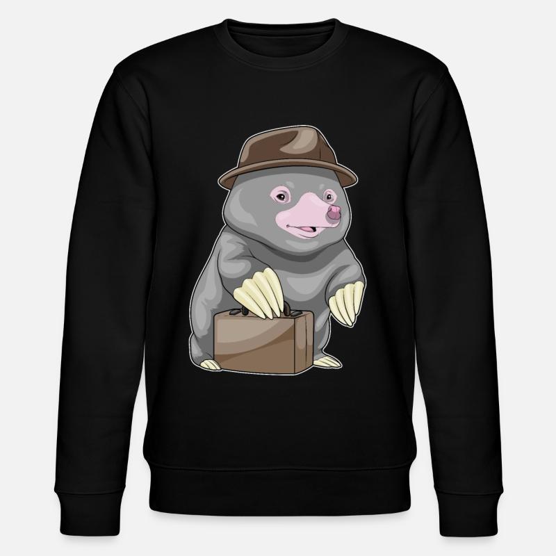Porte-documents Mole Entrepreneur - Sweat bio CHANGER Stanley/Stella Unisexe - noir