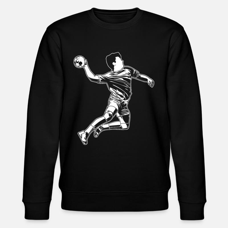 Croquis d’amant de handball - Sweat bio CHANGER Stanley/Stella Unisexe - noir