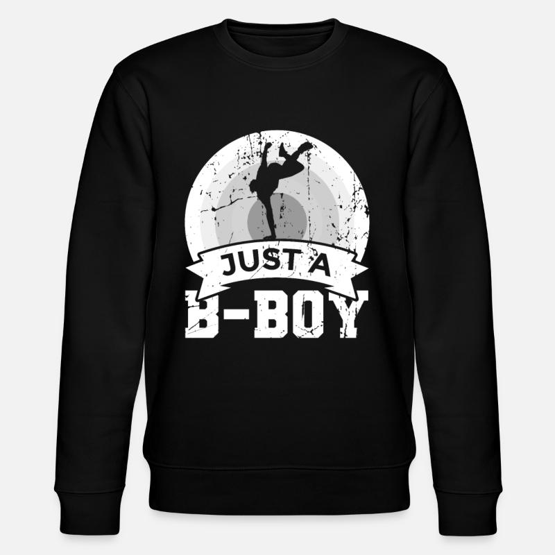 Nur ein B Boy - Stanley/Stella Unisex Bio-Sweatshirt CHANGER  - Schwarz