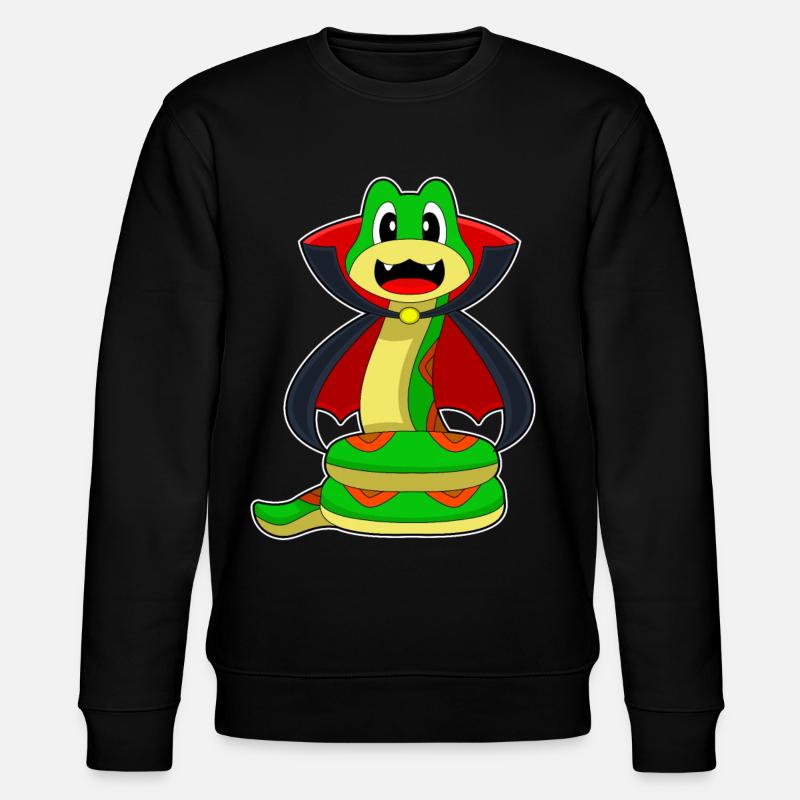 Serpent Halloween Vampire - Sweat bio CHANGER Stanley/Stella Unisexe - noir