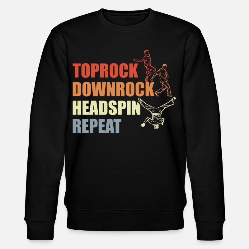 Breakdance Routine - Stanley/Stella Unisex Bio-Sweatshirt CHANGER  - Schwarz