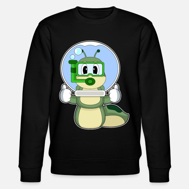 Caterpillar Aquarium - Sweat bio CHANGER Stanley/Stella Unisexe - noir