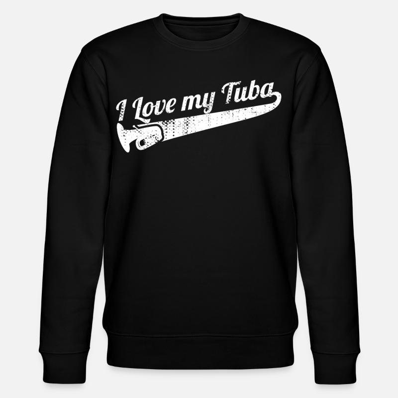 J’adore mon tuba - Sweat bio CHANGER Stanley/Stella Unisexe - noir