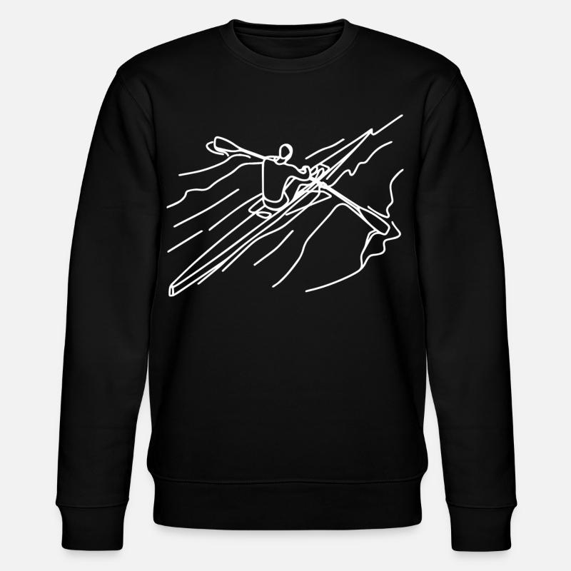 Rameur - Sweat bio CHANGER Stanley/Stella Unisexe - noir