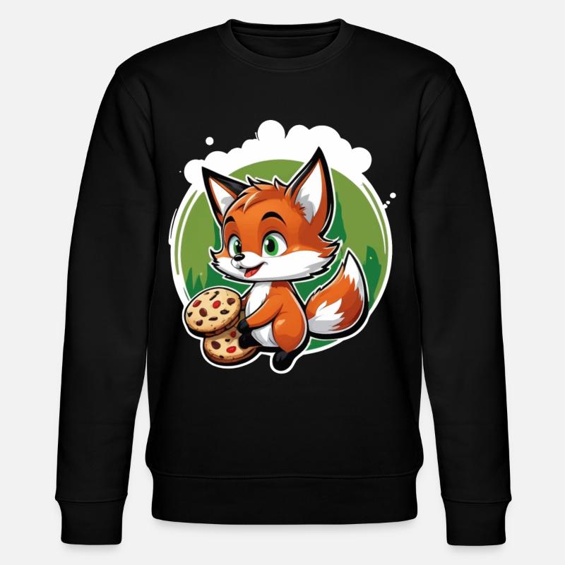 Foxy Pastry - Stanley/Stella Unisex Bio-Sweatshirt CHANGER - Schwarz