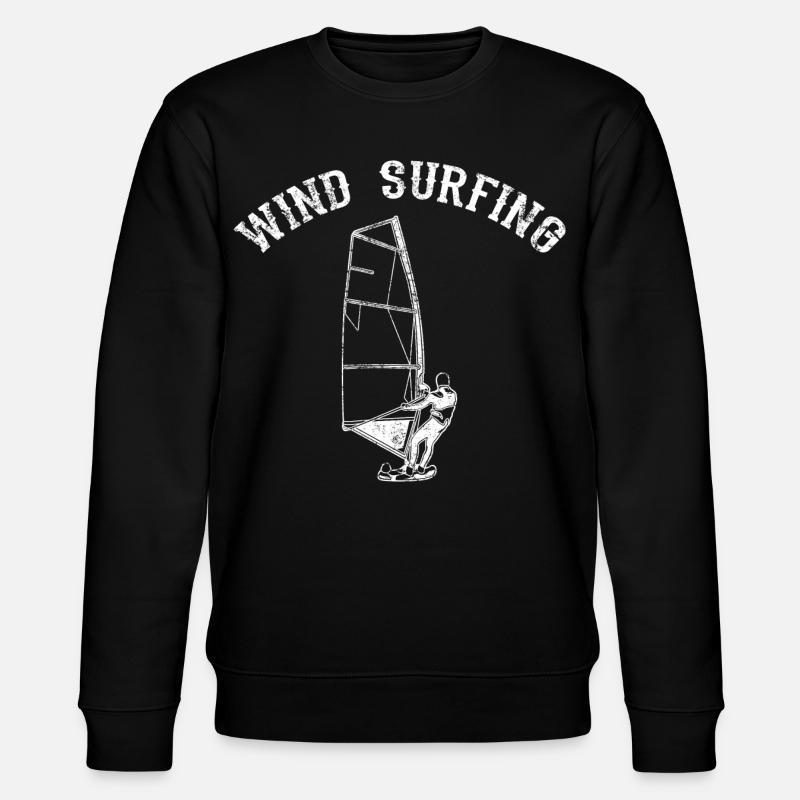 Planche à voile - Sweat bio CHANGER Stanley/Stella Unisexe - noir