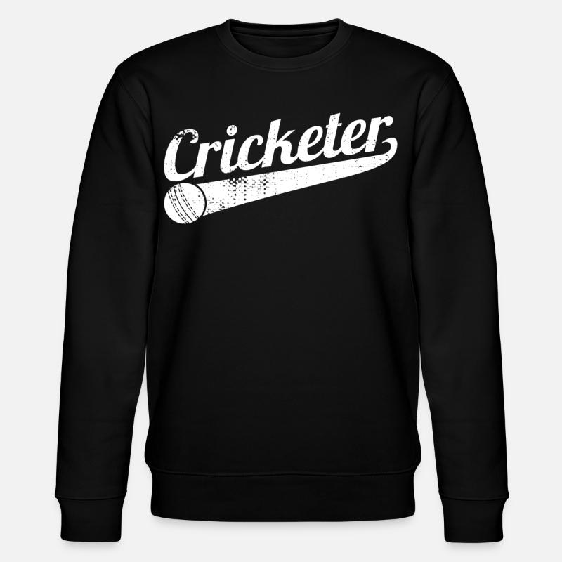 Drôle de joueur de cricket - Sweat bio CHANGER Stanley/Stella Unisexe - noir