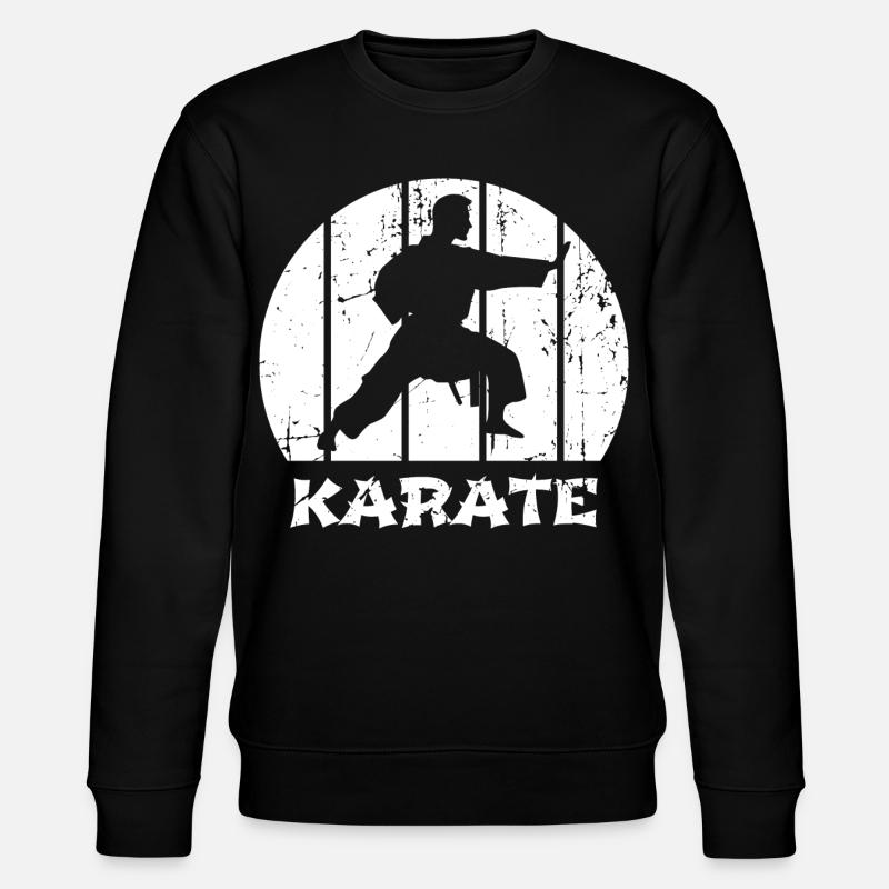 Karateka - Stanley/Stella Unisex Bio-Sweatshirt CHANGER  - Schwarz