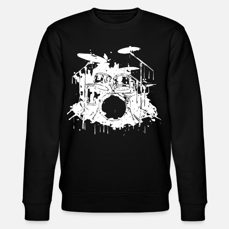 Graphiques de batterie - Sweat bio CHANGER Stanley/Stella Unisexe - noir