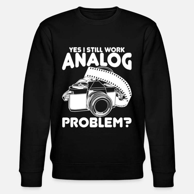 Fotografie Witz - Stanley/Stella Unisex Bio-Sweatshirt CHANGER  - Schwarz