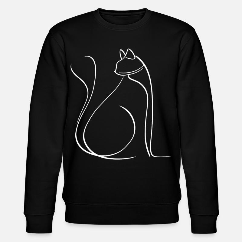 Chat - Sweat bio CHANGER Stanley/Stella Unisexe - noir