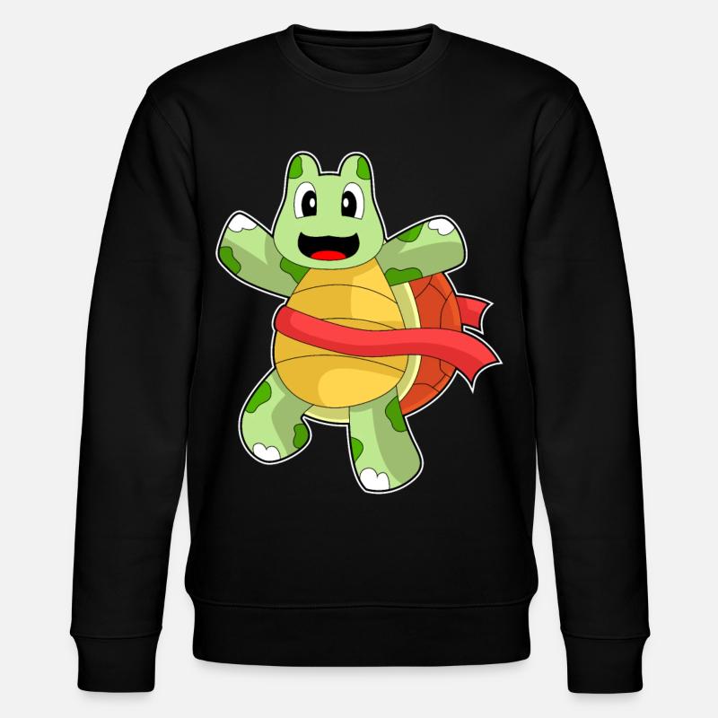 Tortue gagnante - Sweat bio CHANGER Stanley/Stella Unisexe - noir