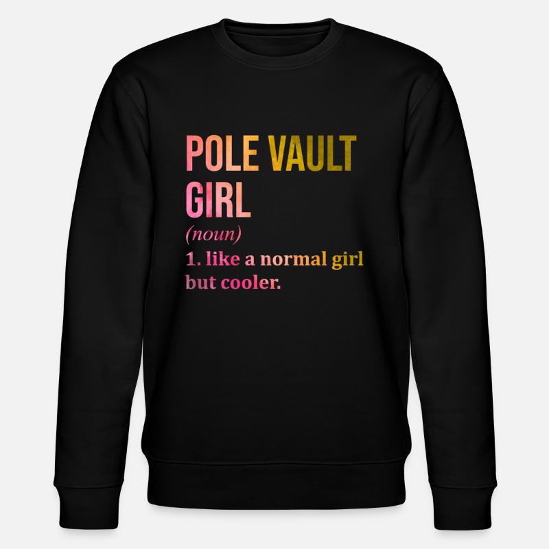 saut à la perche - Sweat bio CHANGER Stanley/Stella Unisexe - noir