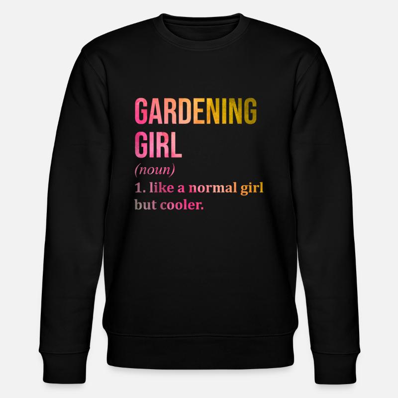 Gartenarbeit - Stanley/Stella Unisex Bio-Sweatshirt CHANGER  - Schwarz