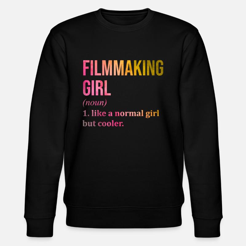 Filmemacher - Stanley/Stella Unisex Bio-Sweatshirt CHANGER - Schwarz