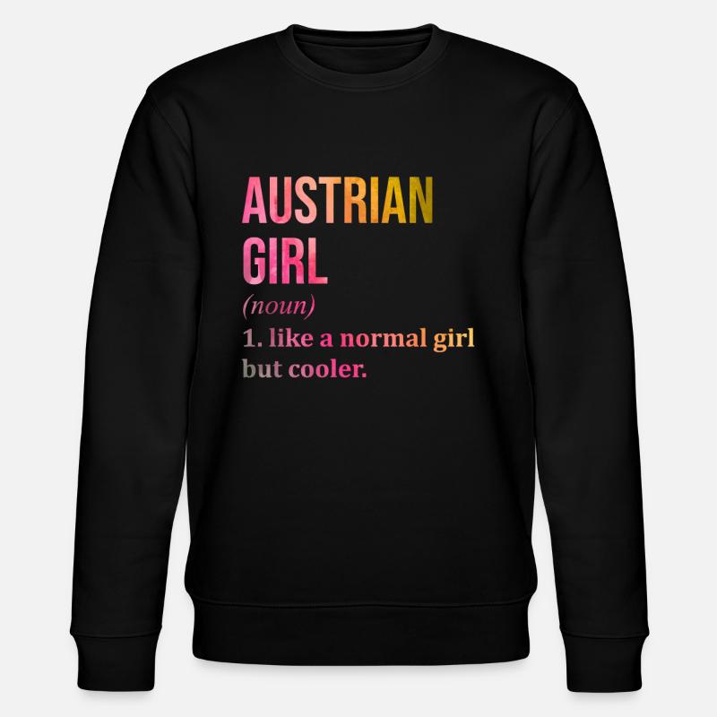 Autriche - Sweat bio CHANGER Stanley/Stella Unisexe - noir