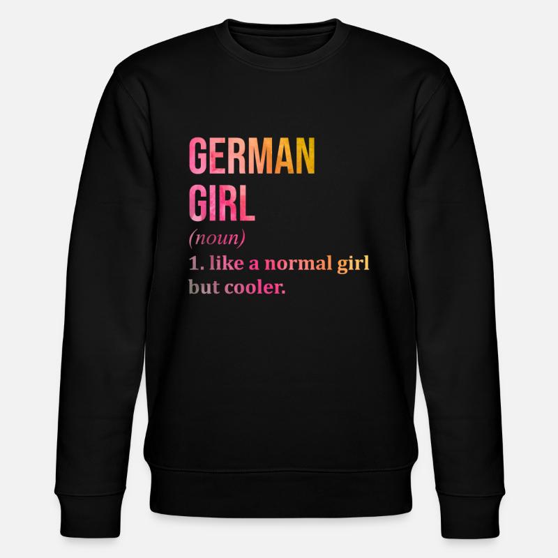 Deutschland - Stanley/Stella Unisex Bio-Sweatshirt CHANGER  - Schwarz