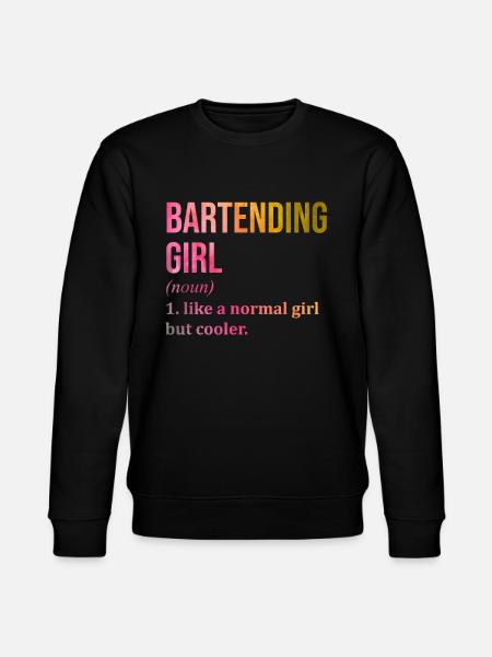 Barman - Sweat bio CHANGER Stanley/Stella Unisexe - noir