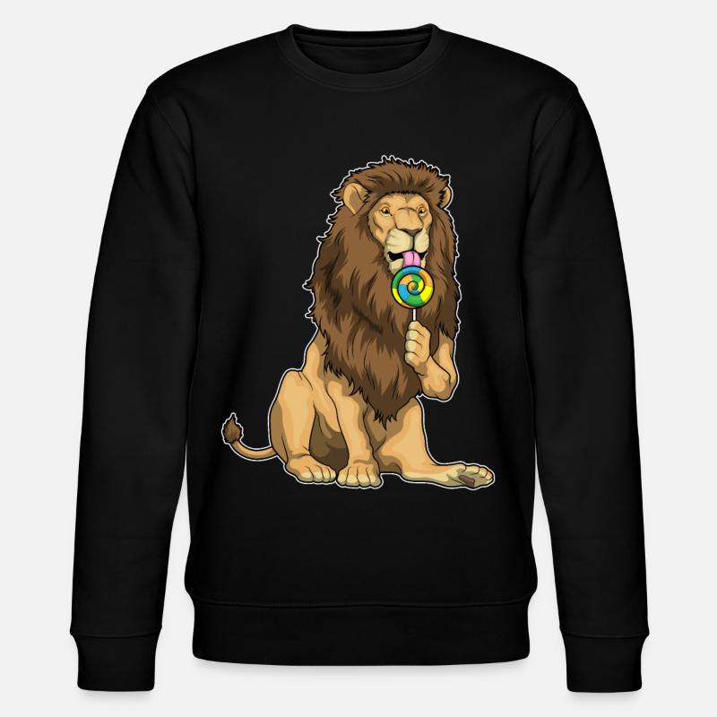 Sucette Lion - Sweat bio CHANGER Stanley/Stella Unisexe - noir