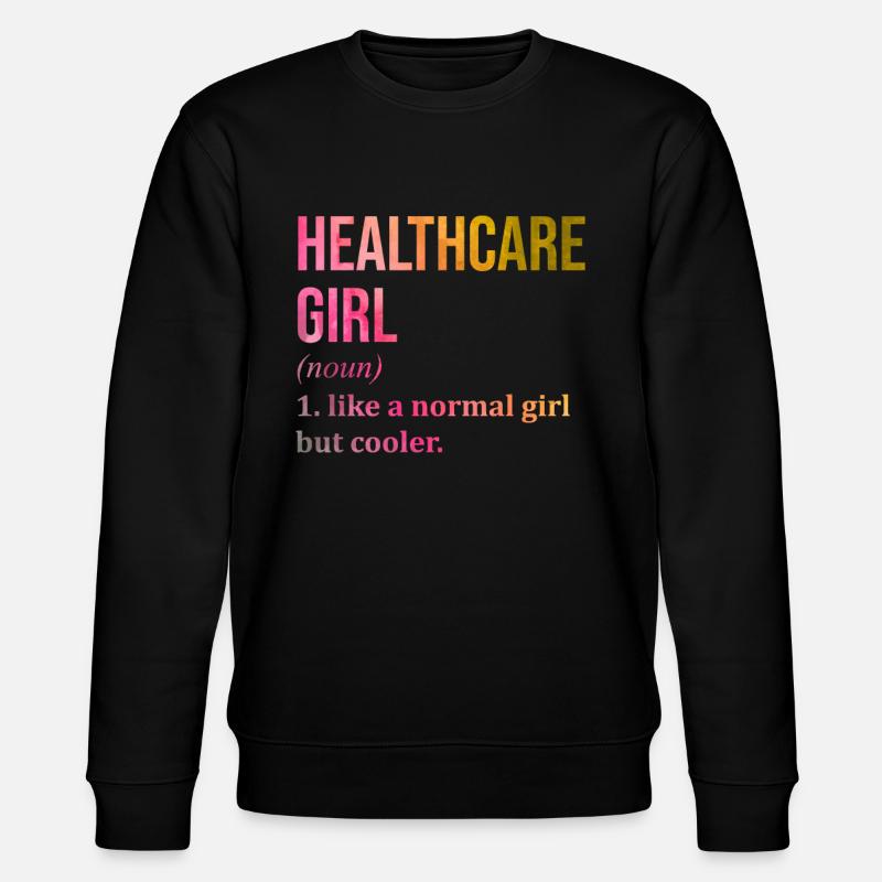 Gesundheitsfürsorge - Stanley/Stella Unisex Bio-Sweatshirt CHANGER  - Schwarz