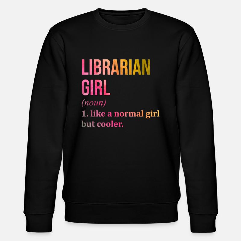 Bibliothek - Stanley/Stella Unisex Bio-Sweatshirt CHANGER  - Schwarz