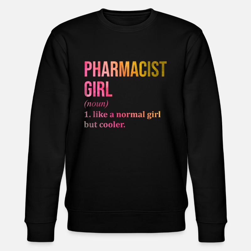 pharmacien - Sweat bio CHANGER Stanley/Stella Unisexe - noir