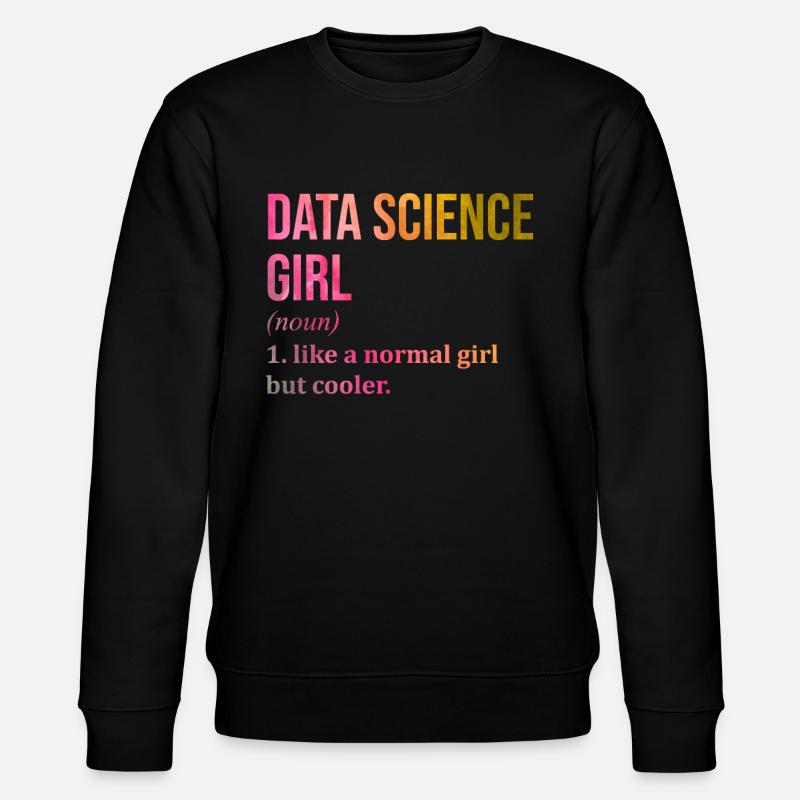Data Science - Stanley/Stella CHANGER Unisex Organic Sweatshirt - black