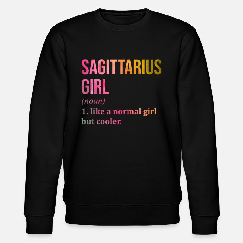 Sagittaire - Sweat bio CHANGER Stanley/Stella Unisexe - noir